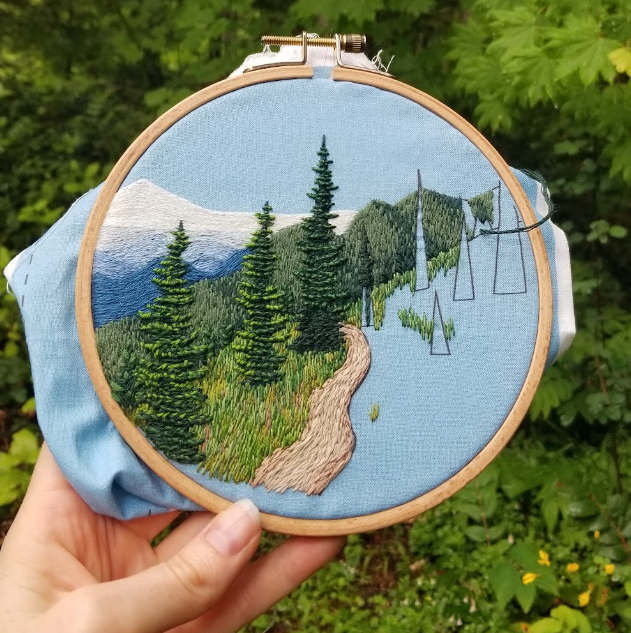 Happy Trails Embroidery Kit – Jessica Long Embroidery