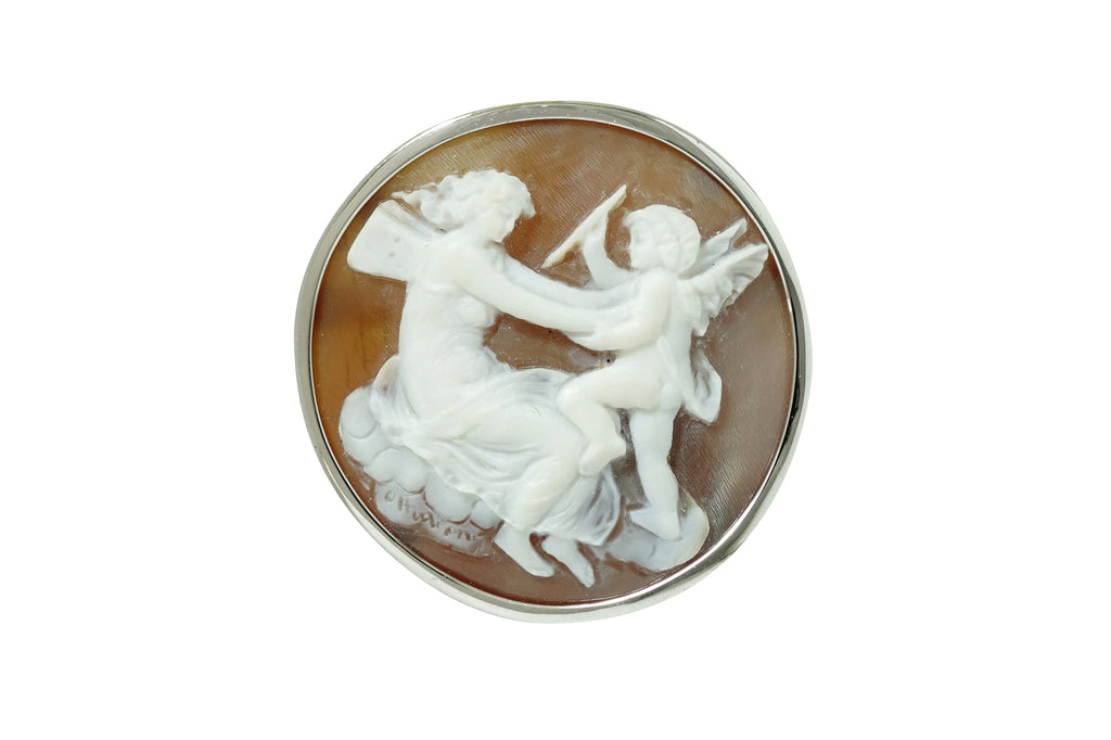 Pasquale Ottaviano【パスクワ―レ オッタビアーノ】K18WGシェルカメオ