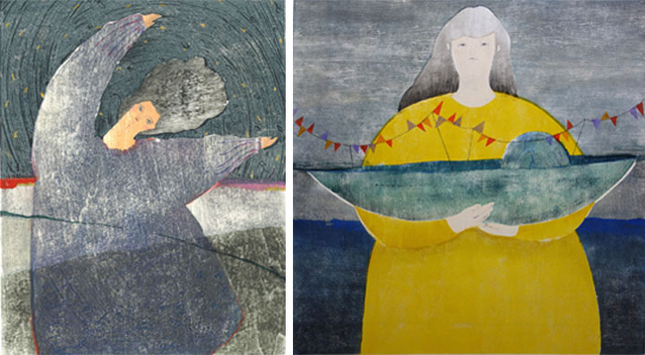 土佐和紙｜いの町紙の博物館 ｜ 木版画画家・川村紗耶佳さん