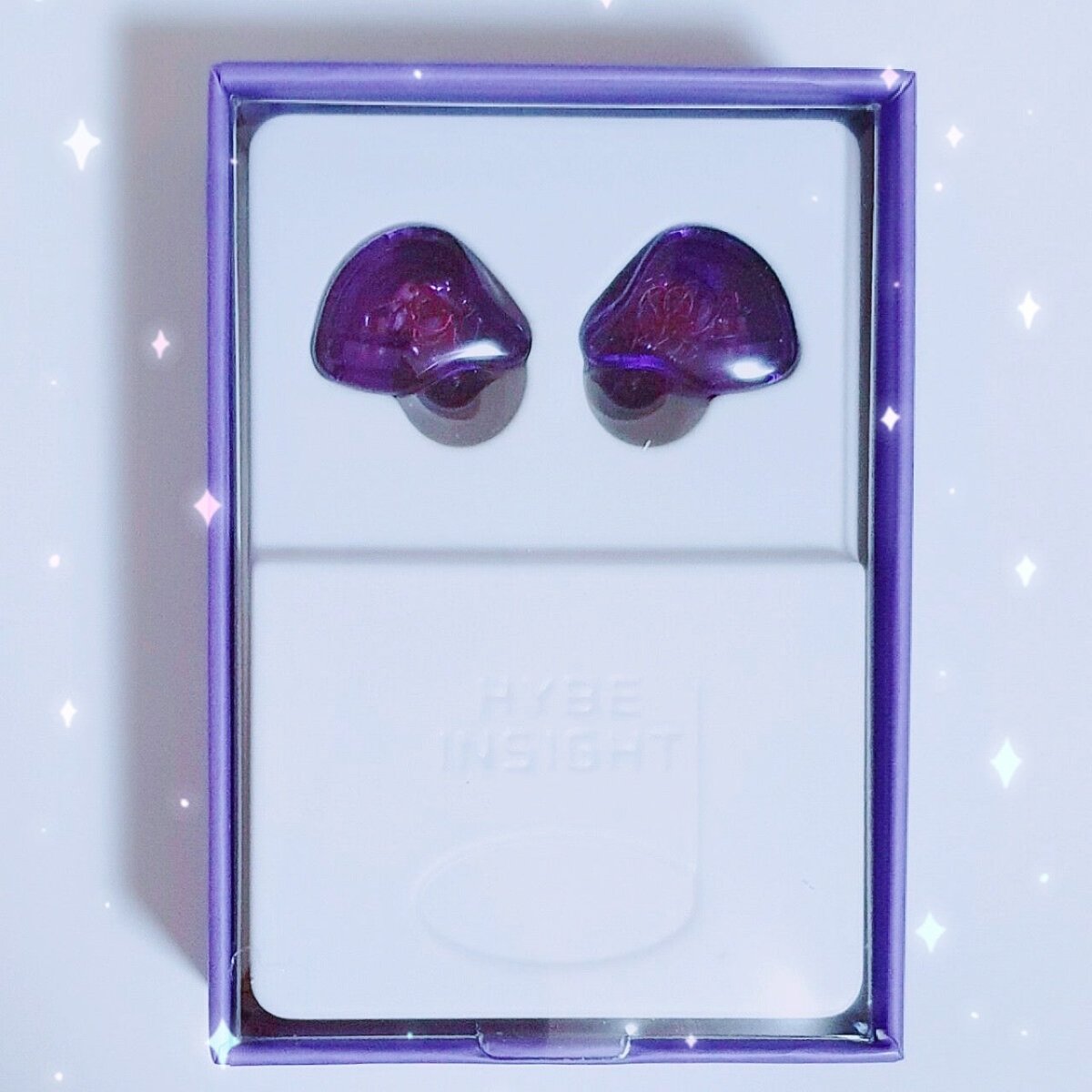 HYBE INSIGHT - BTS Official IN EAR Headphones PURPLE EDITION – K-STAR
