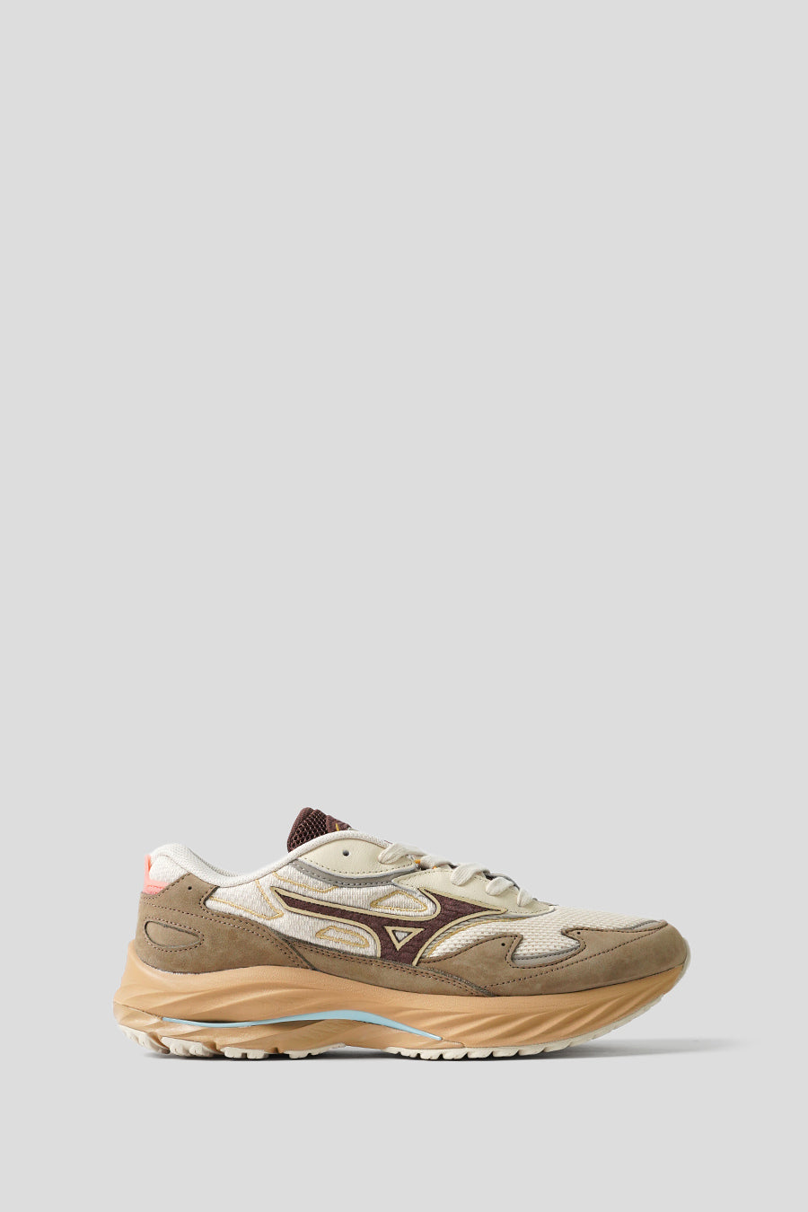 Mizuno - VINTAGE KHAKI, CHICORY COFFEE AND LANTANA WAVE RIDER ß