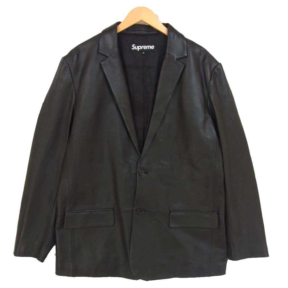 Supreme シュプリーム 19SS Leather Blazer Jacket レザー ブレザー