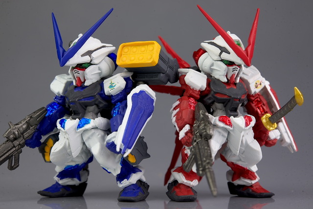ガンダムコンバージ レッドフレーム ブルーフレーム FW GUNDAM