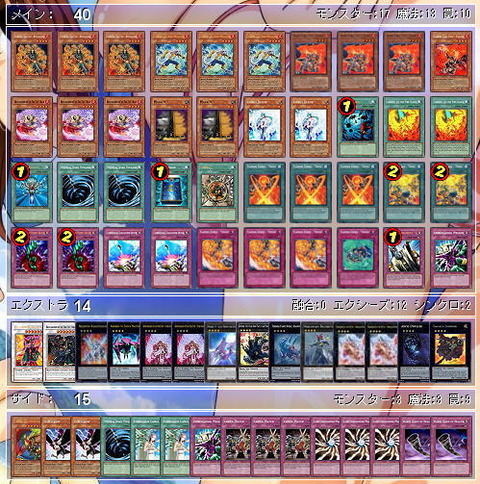 遊戯王】4軸炎星 デッキレシピ 2014年2月新制限 : BURNED竹藪 遊戯王