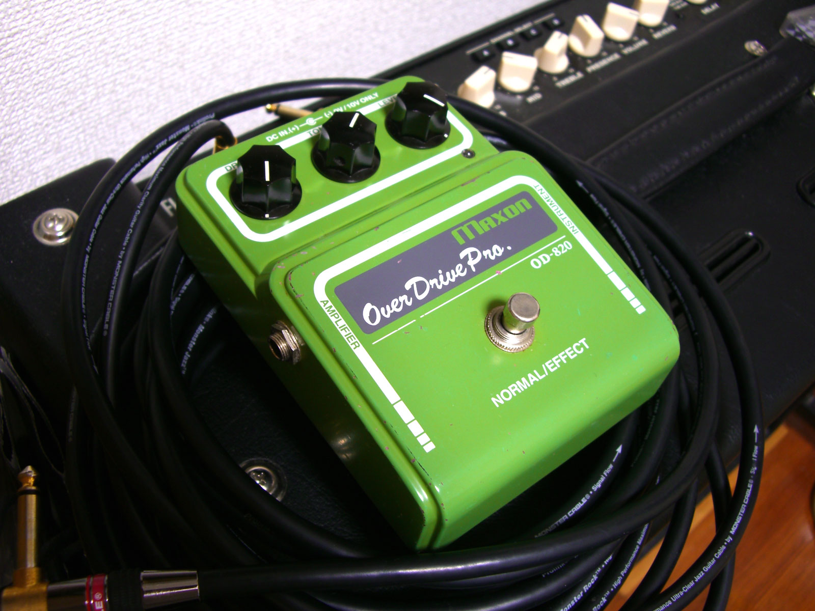 お気に入りのエフェクター MAXON OD-820 : 藤庵