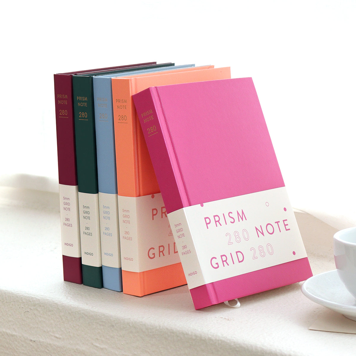 INDIGO Prism 280 Grid hardcover note (24edition) 韓国文具 プリズム