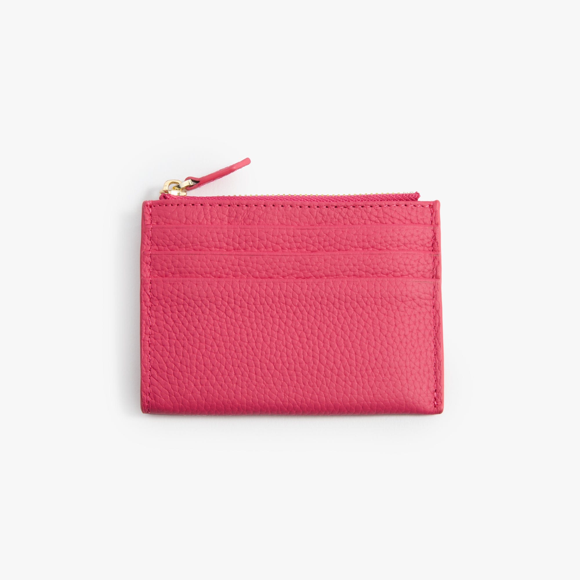 Mini Zipper Leather Card Holder | Palettetique