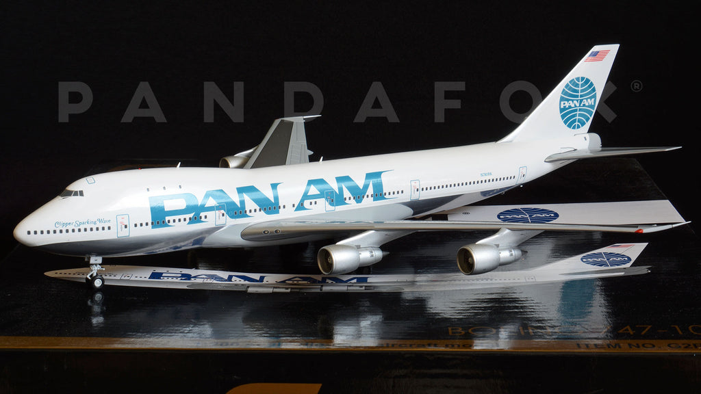 Pan Am Boeing 747-100 N741PA Billboard GeminiJets G2PAA619 Scale 1