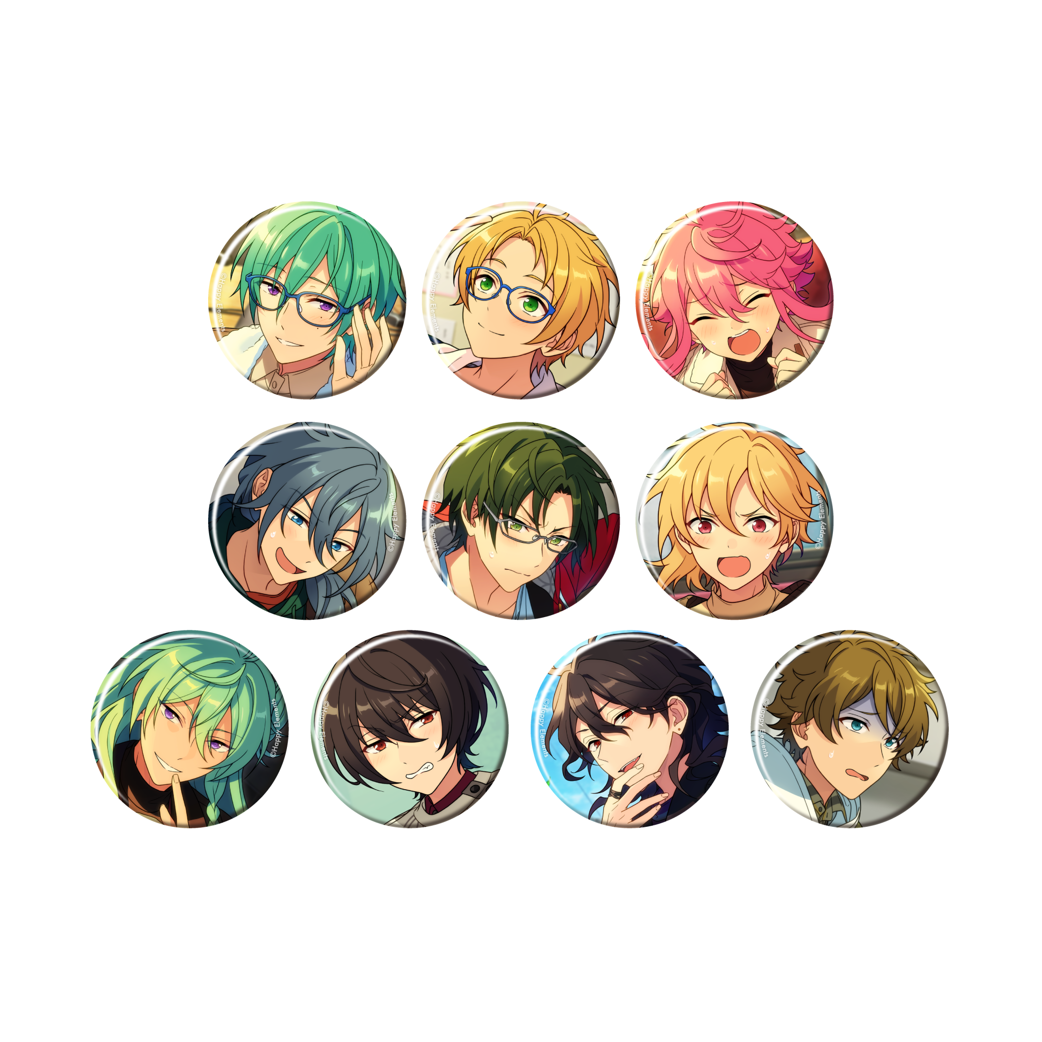 テーマスカウト缶バッジ［2024 SPRING］-Casual Side-（BOX