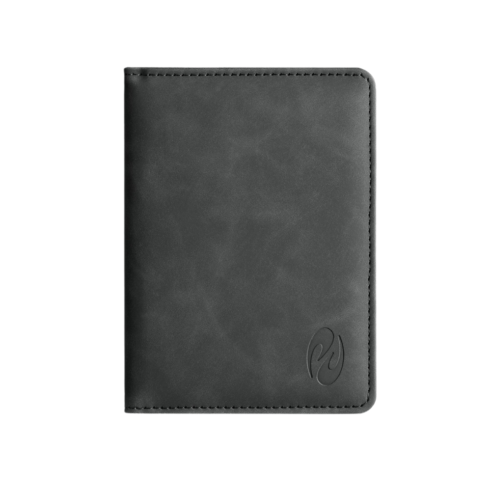 Passport Sleeve | RFID proof | Fits 4 Cards | Vegan Leather | Peaksta