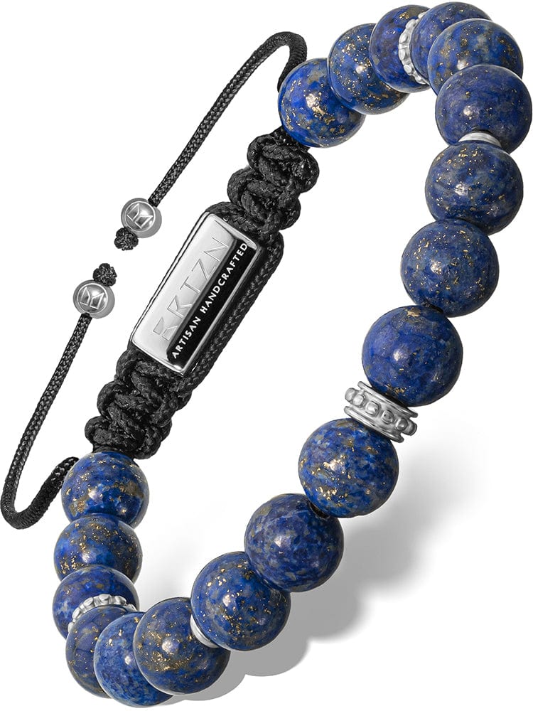 Lapis Lazuli Beaded Bracelet for Men - RTZN