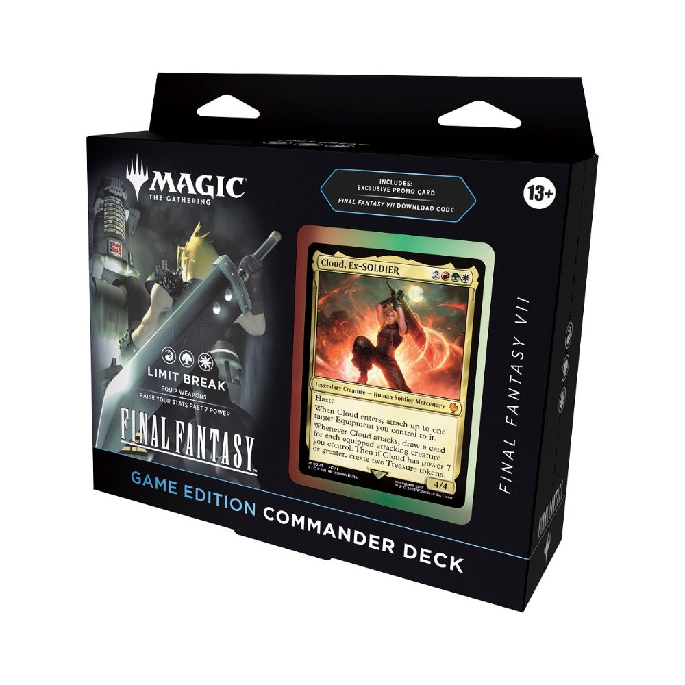 MTG - Final Fantasy - English Game Edition Commander Deck - VII Limit