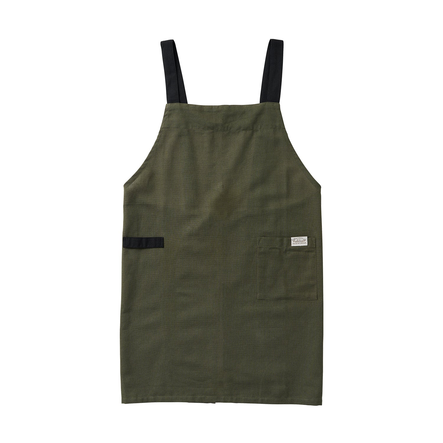 アビチュアル H型 速乾機能付き エプロン プレイン カーキ【2025年SS