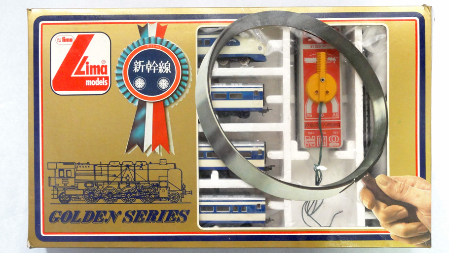 LIMA HO】新幹線0系4両編成R370走行と外装内部分解3D各矢視詳細写真