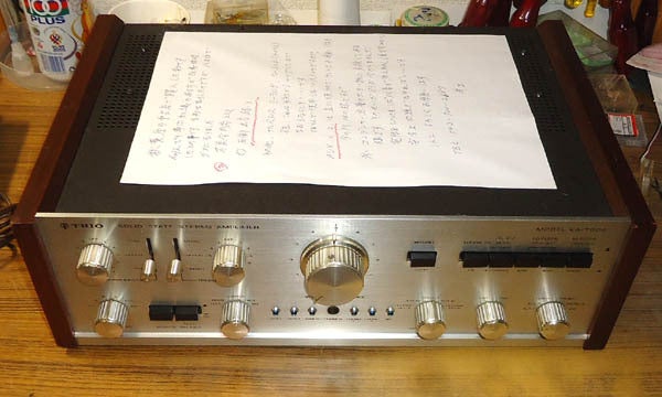 トリオの名機：KA-7002 プリメインアンプ | じんけいの修理日記