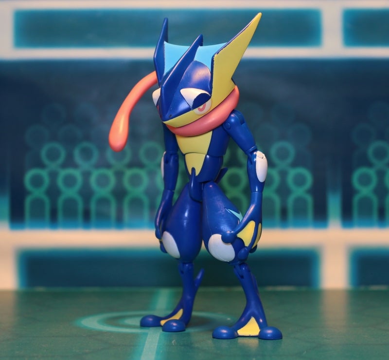 バトルアクションフィギュア ゲッコウガ レビュー | しとりえの