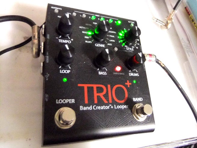 Digitech TRIO+ 簡単な使い方(とりあえずループ作れるように