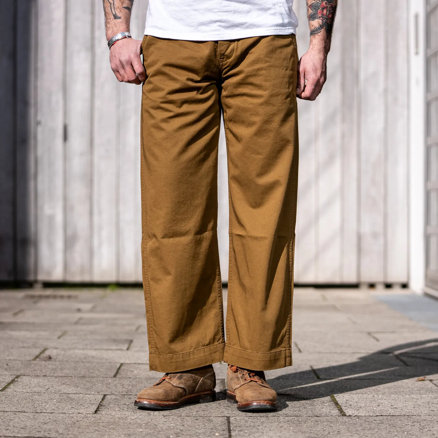 Fullcount U.S. Army Chino 41 – Wide-Leg Military Chino Pants Japan