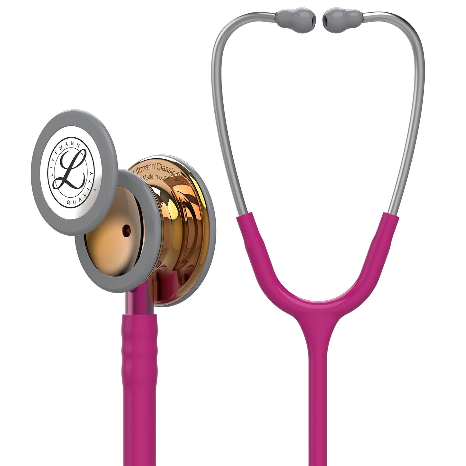 Littmann Classic III Monitoring Stethoscope: High Polish Copper & Rasp
