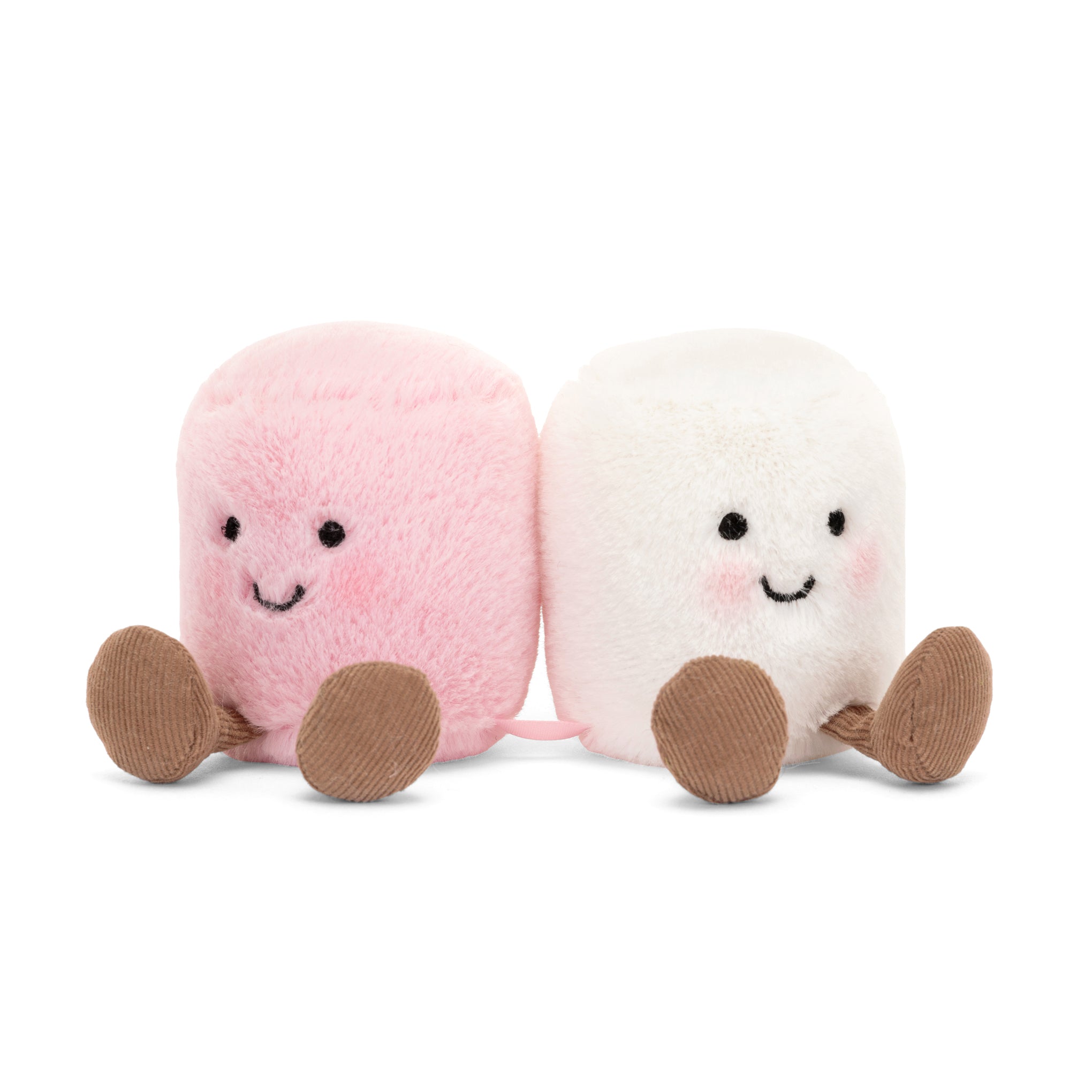 Jellycat Dessert Plush - Pink and White Marshmallows – MoMA Design