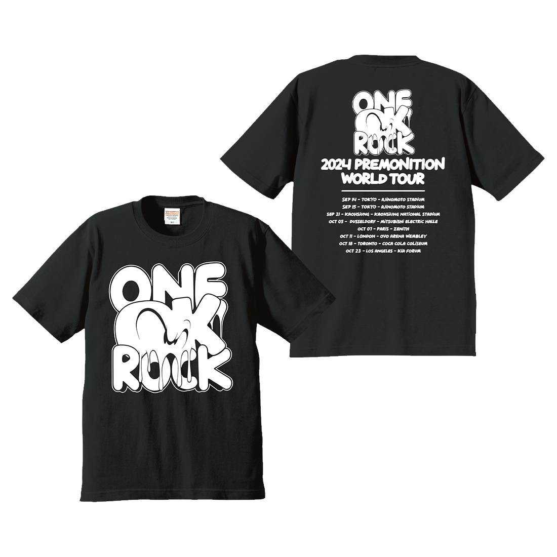 Premonition World Tour Tee – ONE OK ROCK US