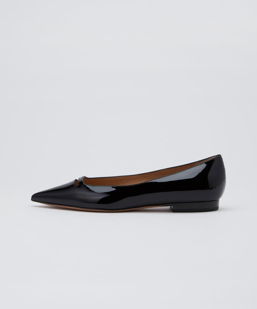 PELLICO | アネッリ エナメル パンプス 1.0cm BLACK - アマン