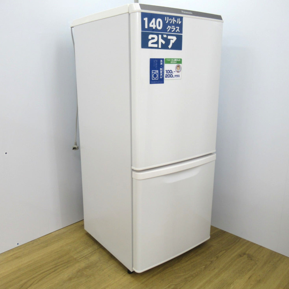 Panasonic パナソニック 冷蔵庫 2ドア 138L NR-BW14FJ-W ホワイト