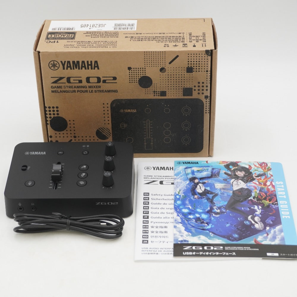 YAMAHA ヤマハ ZG02 配信用オーディオミキサー 美品 ｜コンプオフ