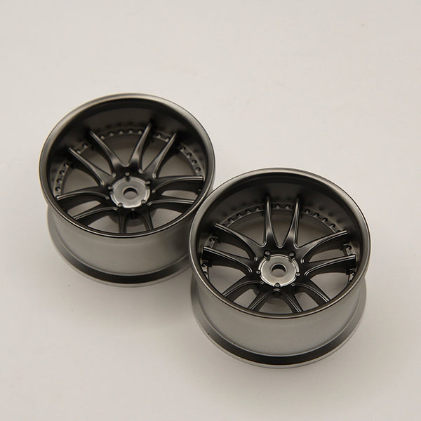 Work Emotion CR3P MATTE BLACK CHROME 6mm 8mm 1-10 DRIFT RIMS [LAB