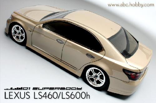 Lexus LS460 - LS600h CELSIOR VIP Sedan 1-10 Body Set [ABC Hobby