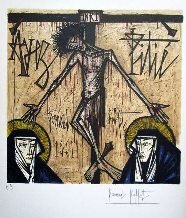 ベルナール・ビュッフェ【CHAPELLE DE CHATEAU L'ARC】