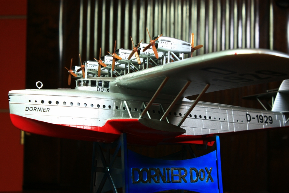 巨人飛行艇 ドルニエ Do x 完成: 艦艇模型製作など