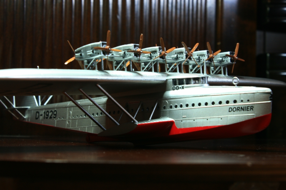 巨人飛行艇 ドルニエ Do x 完成: 艦艇模型製作など