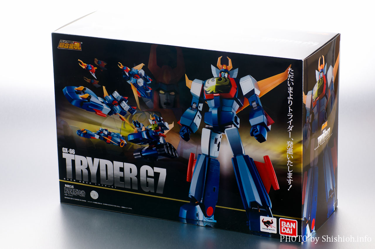 レビュー】 バンダイ 超合金魂 GX-66 無敵ロボ トライダーG7 PART-1