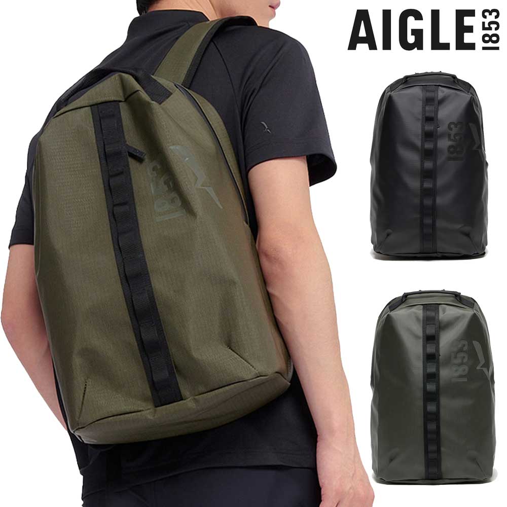 AIGLE1853 バックパック Backpack urban mobility with recycled nylon