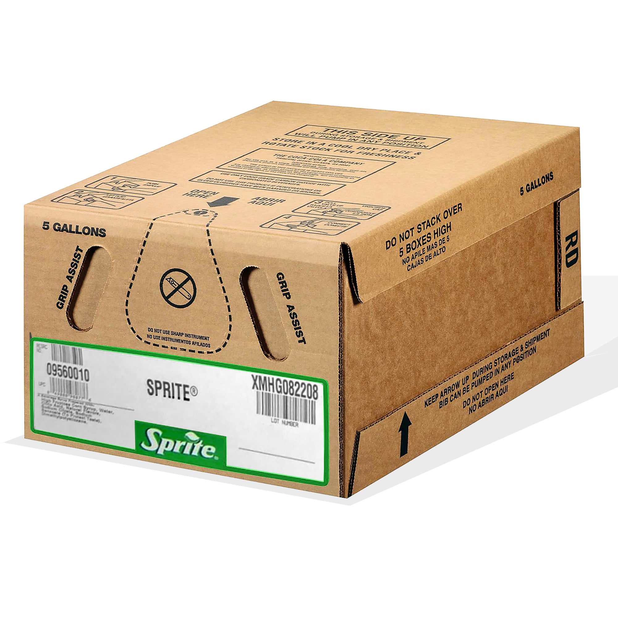Sprite Bag-in-Box (BIB) Lemon-Lime Soda Syrup for Home
