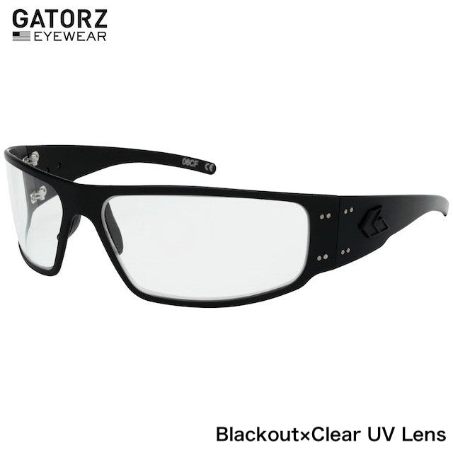 GATORZ（ゲイターズ） MAGNUM ASIANFIT クリアUVレンズ ブラックアウト