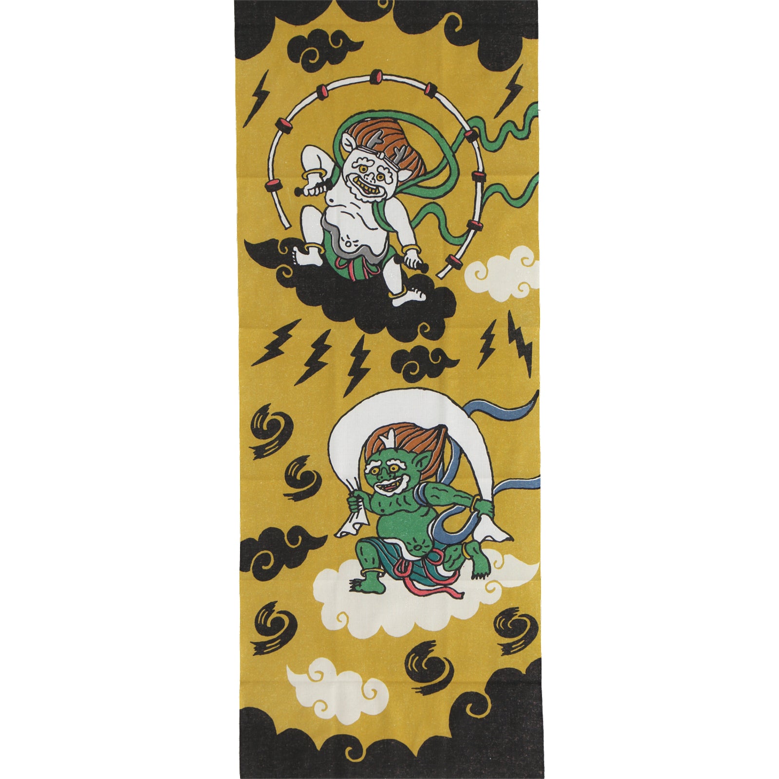NEW】手ぬぐい #393a 風神・雷神 – INTERMODE KAWABE