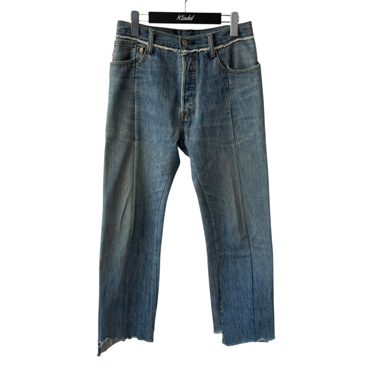 VETEMENTS×LEVI'S 再構築デニムパンツ ブルー サイズ M｜【公式