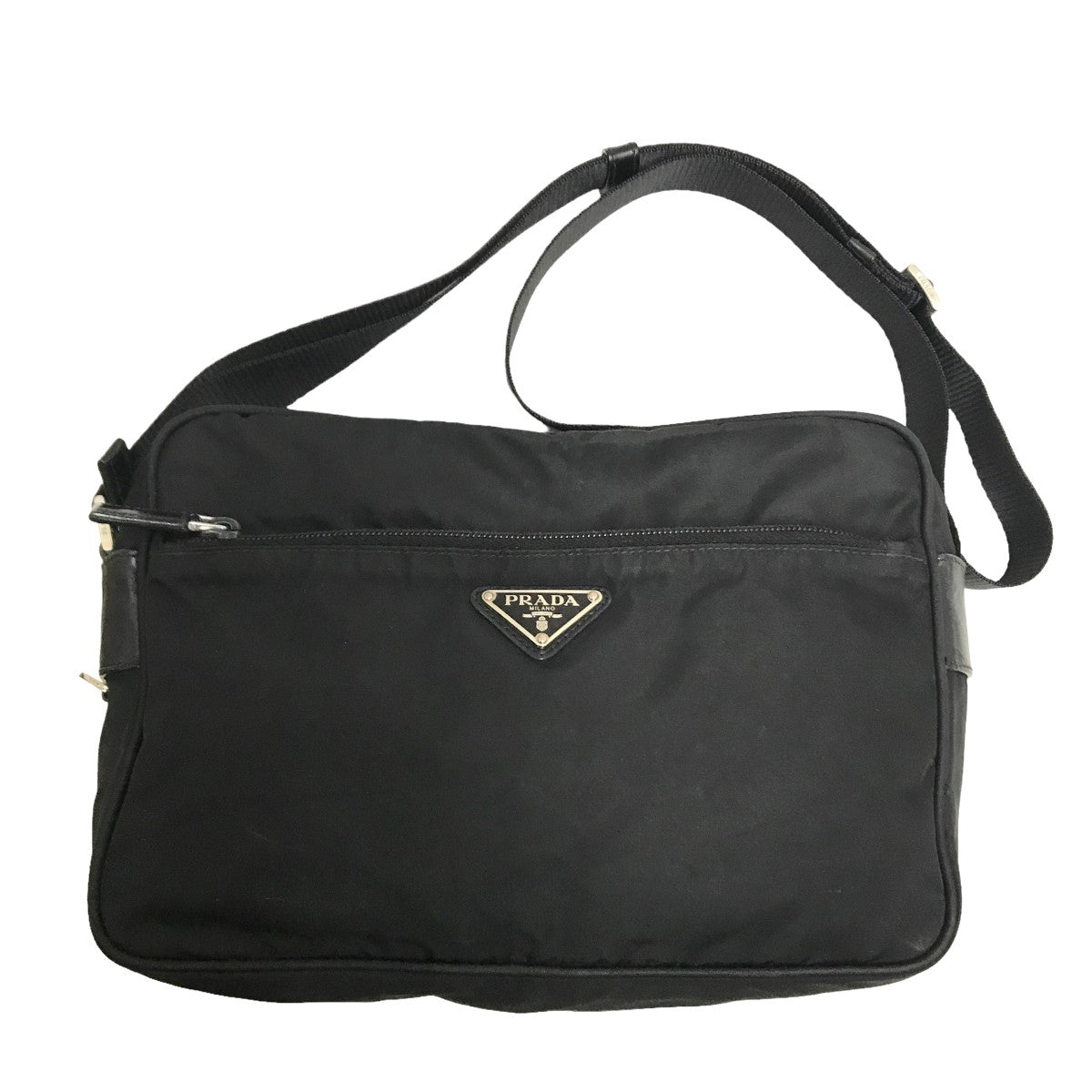PRADA(プラダ) ロゴプレート ナイロンショルダーバッグ BT0167 BT0167
