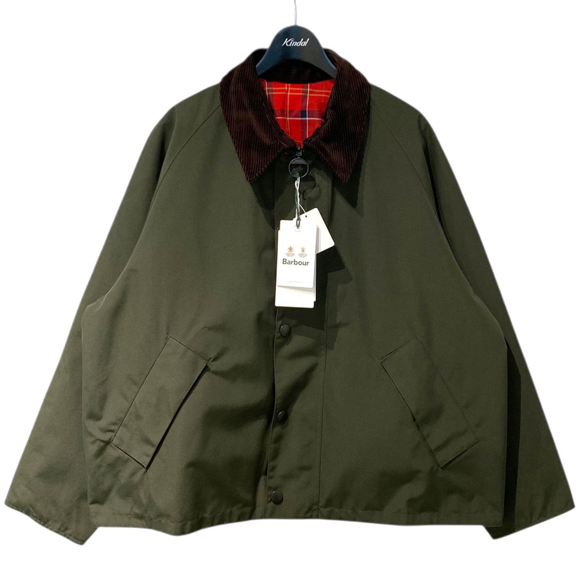 Barbour for ADAM ET ROPE(バブアー アダムエロペ) 25SSReversible