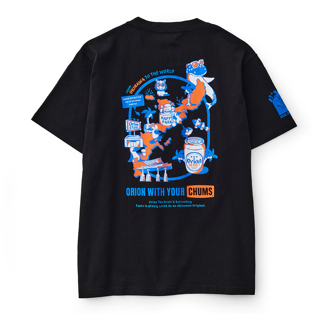 チャムスコラボ】OKINAWA CALLING T-Shirt BLACK – オリオンビール公式通販