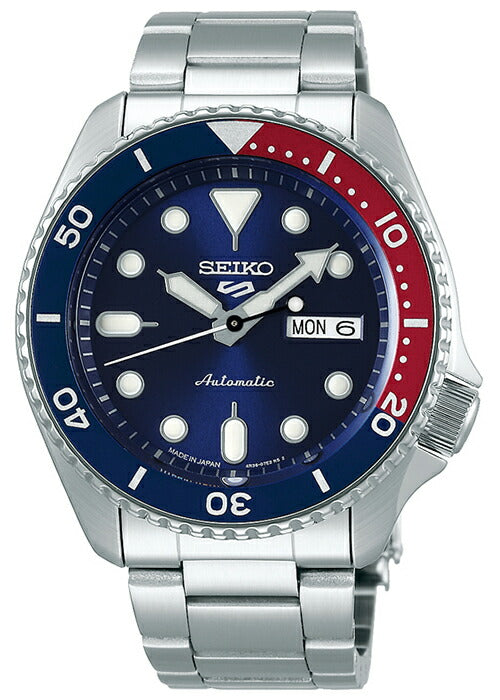 セイコー 5スポーツ SBSA003 メンズ メカニカル 自動巻き ブルー