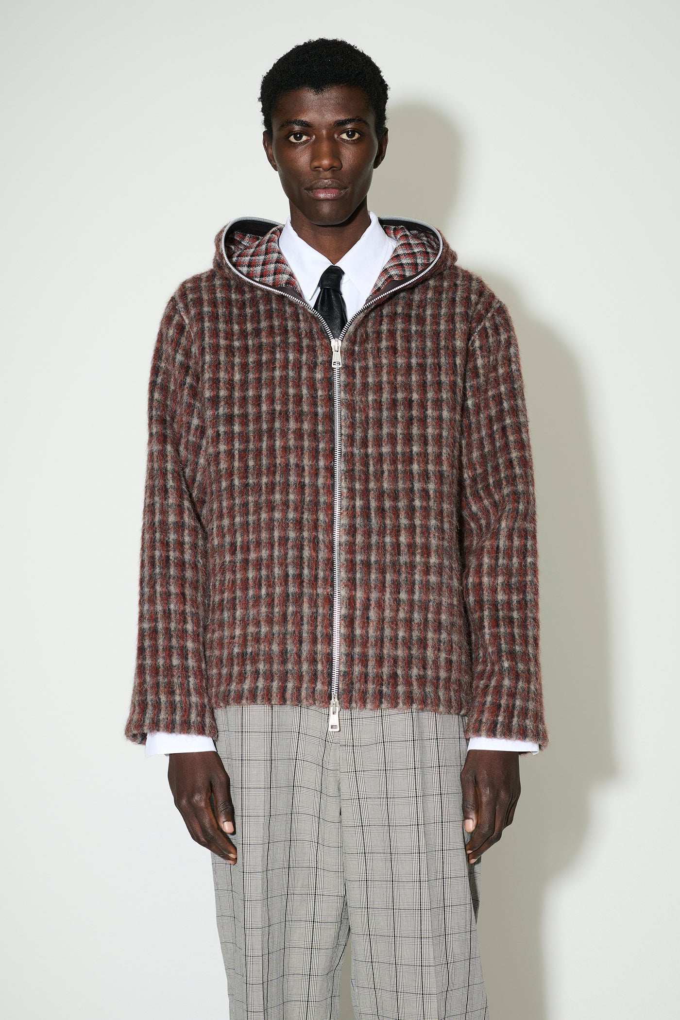 OUR LEGACY 「FULL ZIP HOOD BOSTON CHECK」 – SISTER