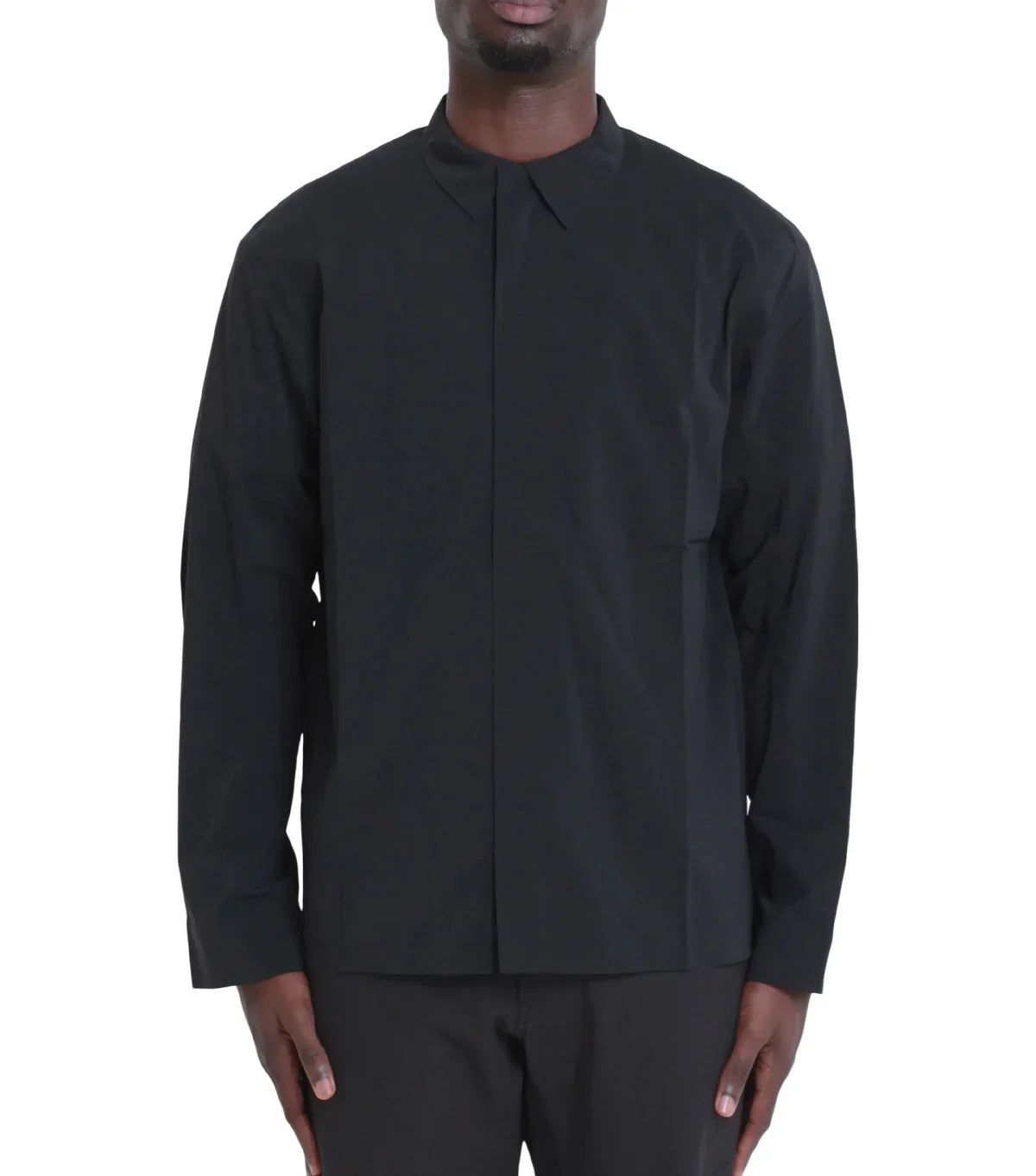 Veilance Metry LS Shirt - Black Sapphire ARC'TERYX VEILANCE METRY