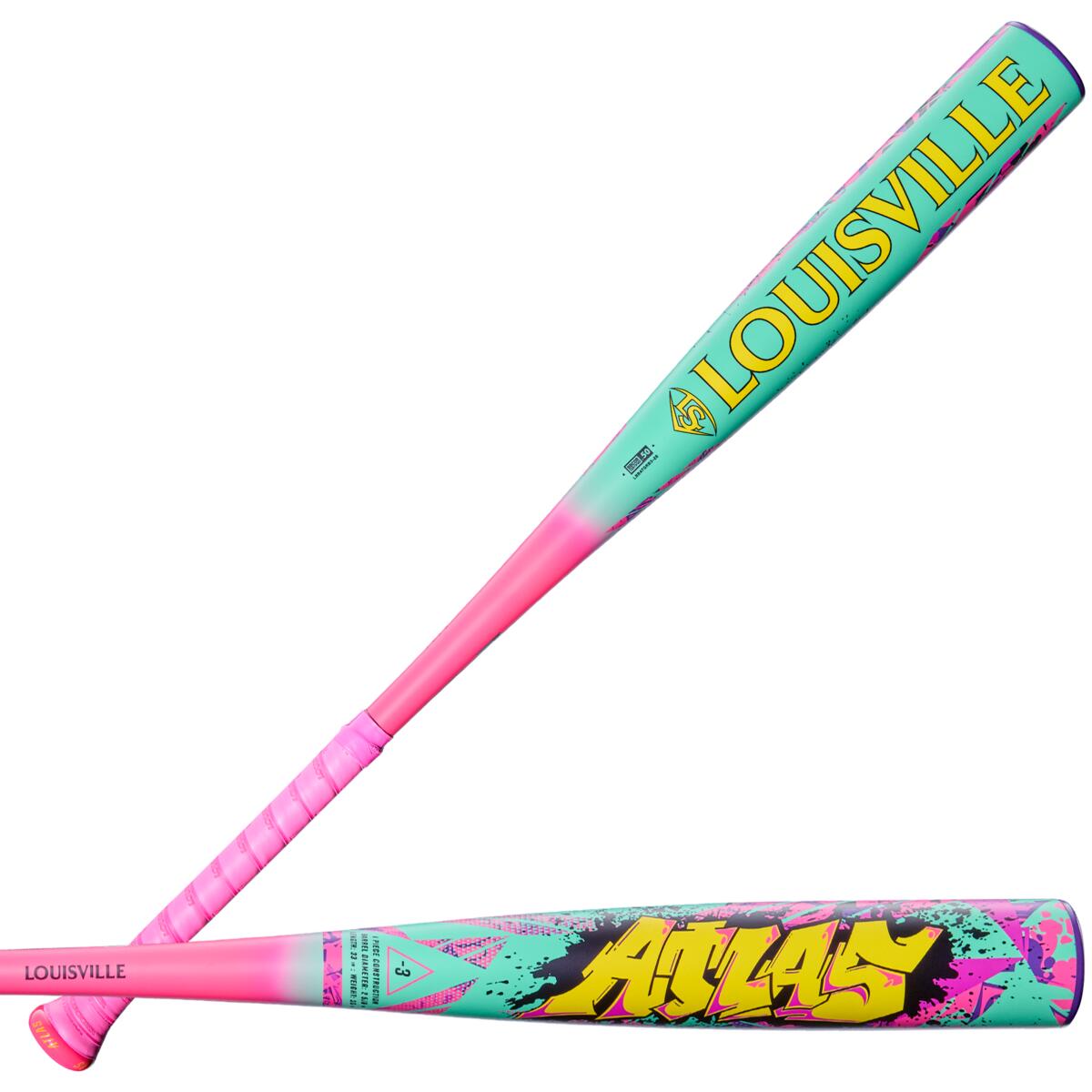 Louisville Slugger Atlas Wildstyle -3 BBCOR Baseball Bat