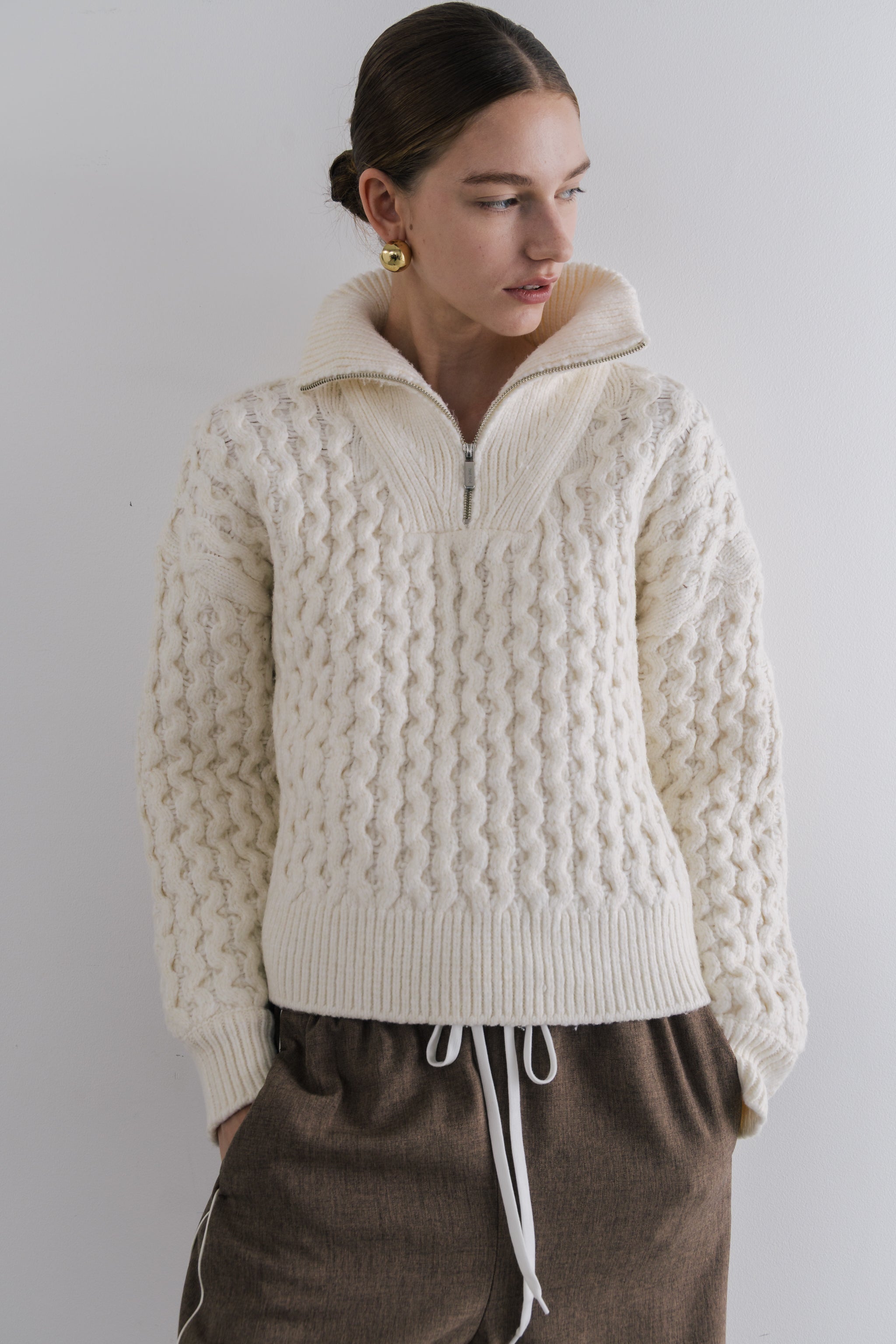 Schilder Zip Knit – THE TOÉ