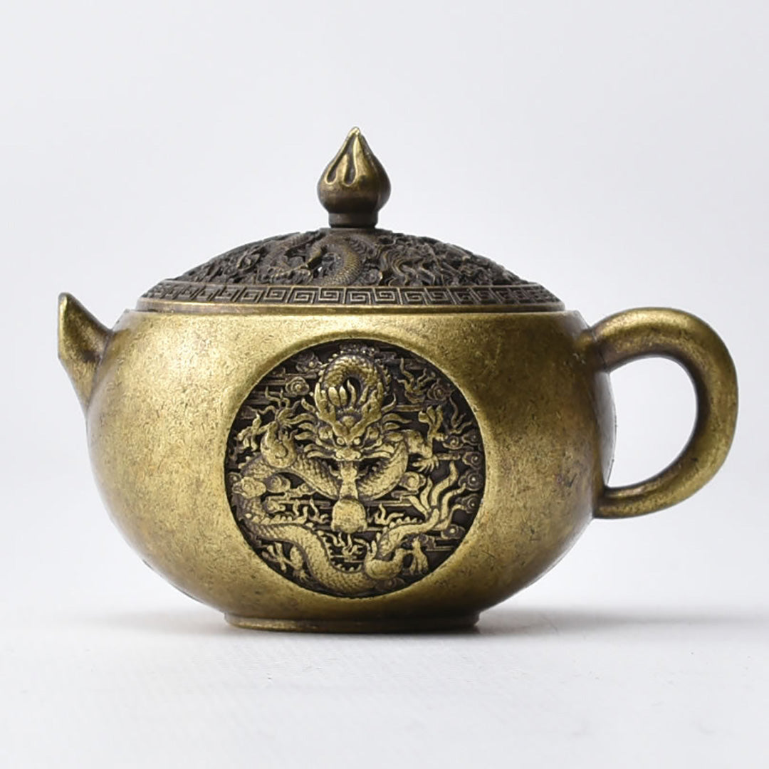 急須型香炉｜青銅｜中国茶道具専門店の通販・天香茶行