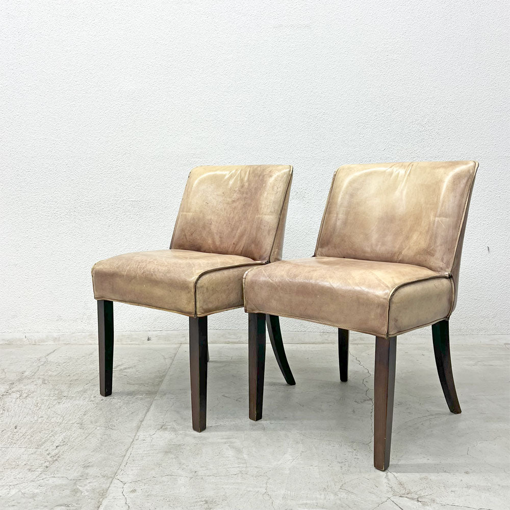 登戸BASE店】ダルトン DULTON ランディーチェア Randy Chair 本革