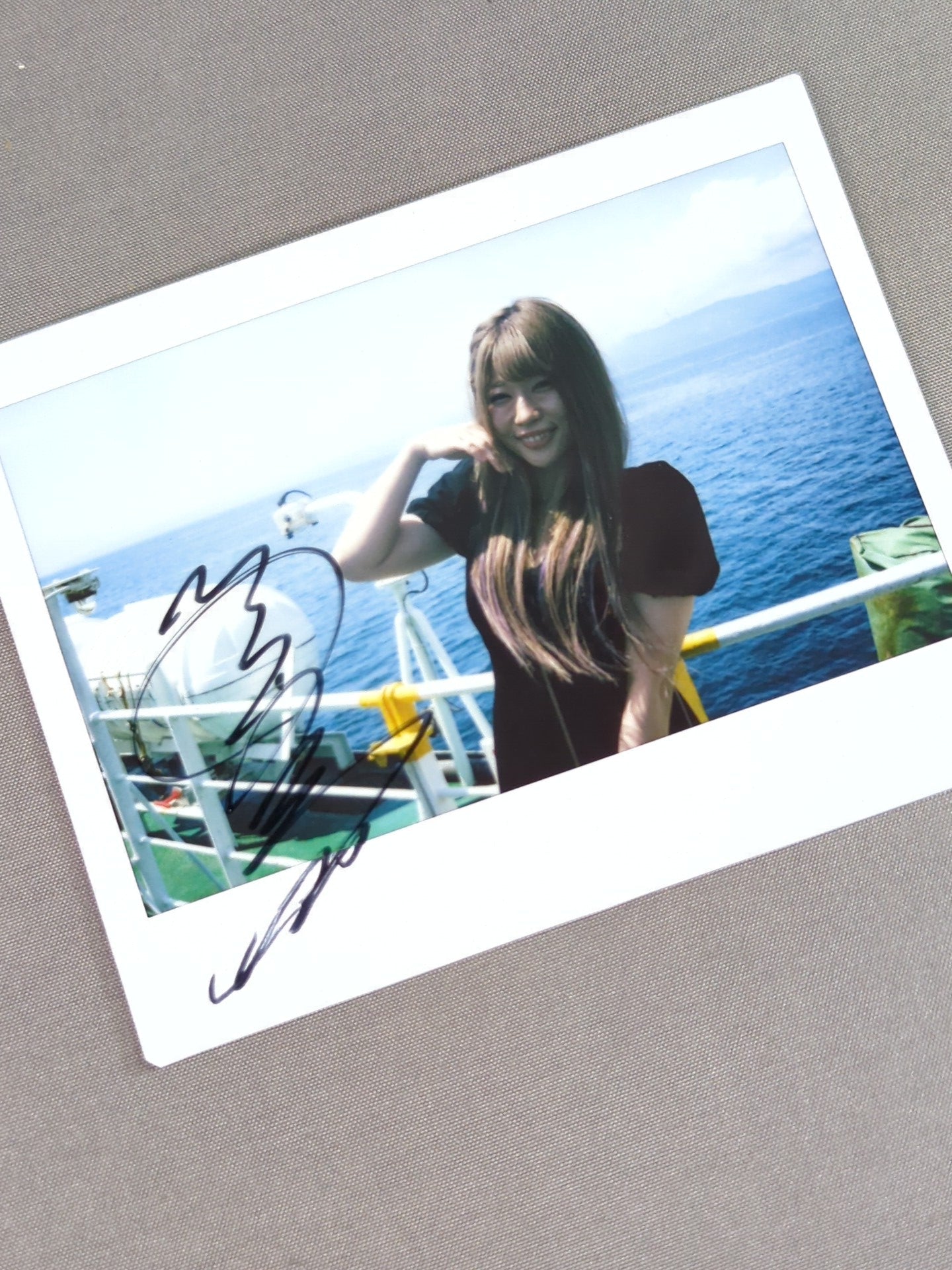 中野たむ 直筆サイン入り チェキ(U-6) – 闘道館